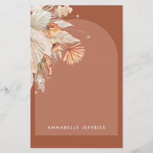 Terracotta pampas chá de panela moderno