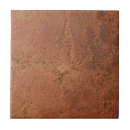 Terracotta red simple rustic
