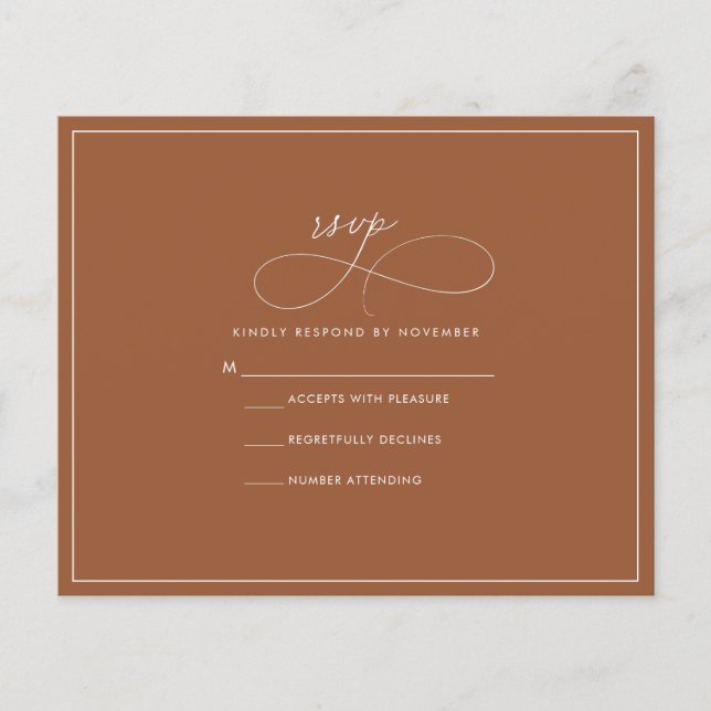 Terracotta RSVP (Frente)