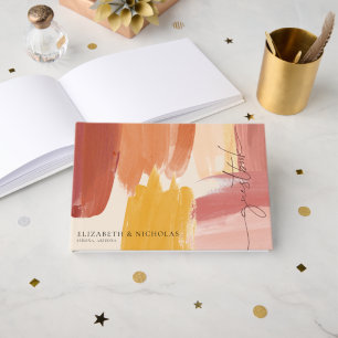 Terracotta Sunrise Livro de Convidados de Casame