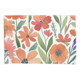 Terracotta Wildflower Boho Rustic Bedroom Decor