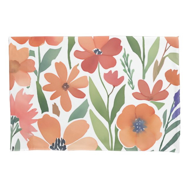 Terracotta Wildflower Boho Rustic Bedroom Decor (Frente)