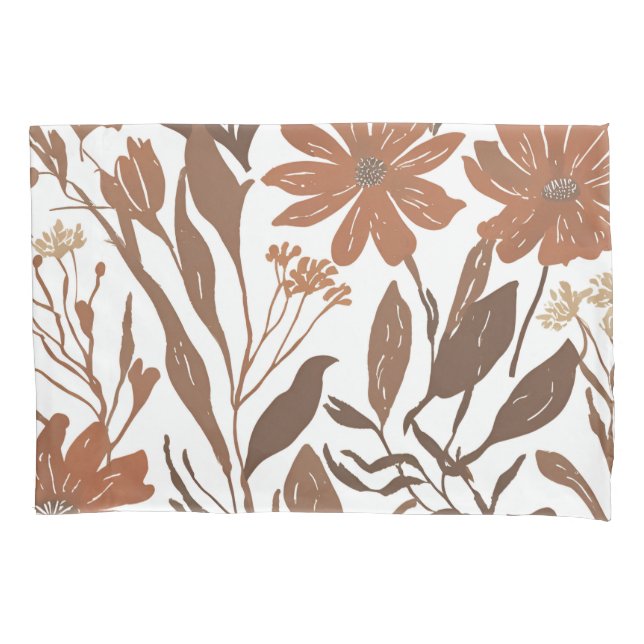 Terracotta Wildflower Boho Rustic Bedroom Decor (Frente)