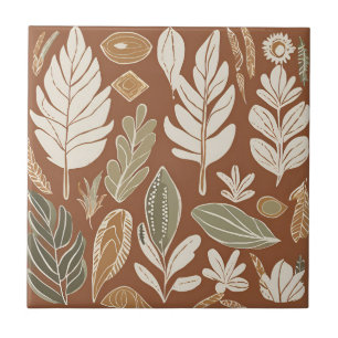Terracotta Wildflower Rustic Boho Decor