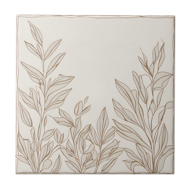 Terracotta Wildflower Rustic Boho Decor (Frente)