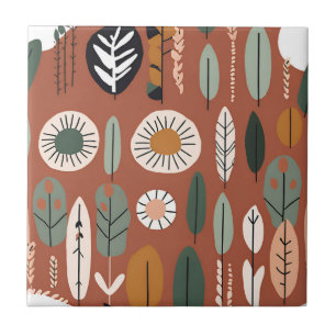 Terracotta Wildflower Rustic Boho Decor