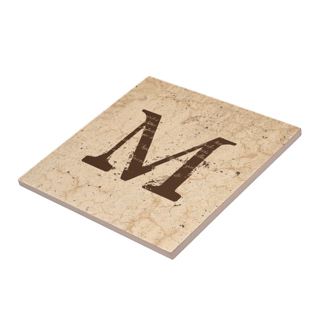 Terras Rústicas: Farmhouse Beige Monogramas (Lateral)