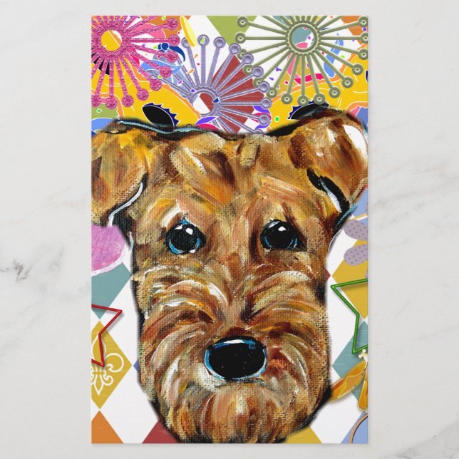 TERRIER AIREDALE (Frente)