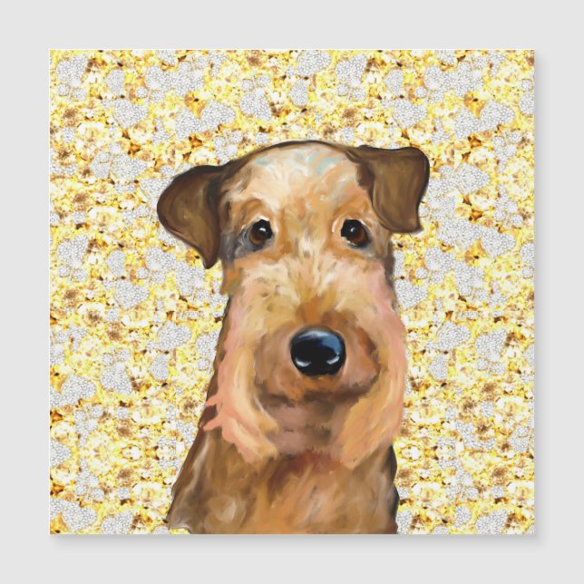 TERRIER AIREDALE           (Frente)