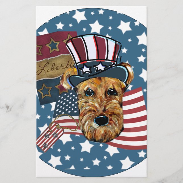 TERRIER AIREDALE (Frente)