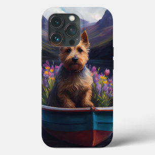 Terrier Australiano em Paddle: Uma Aventura Cênica
