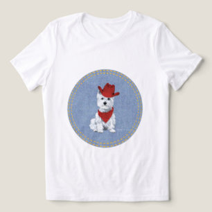 Terrier Branco do West Highland Cowboy