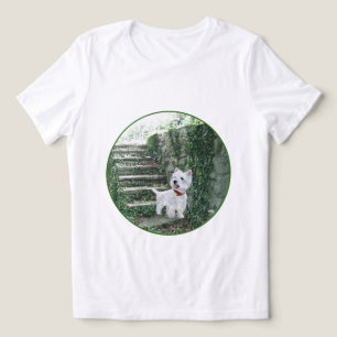 Terrier Branco do West Highland Ivy Stairs