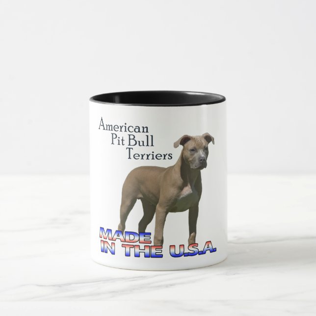 Terrier de pitbull americanos: Caneca (Centro)