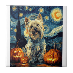 Terrier de Yorkshire Yorkie Cachorro de van gogh n