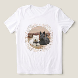 Terrier Escocês com Westie