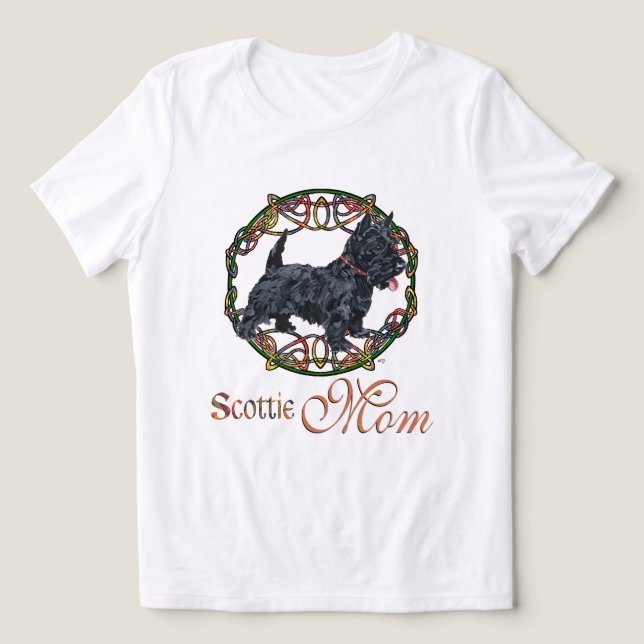 Terrier Escocês MÃE (Design frontal)