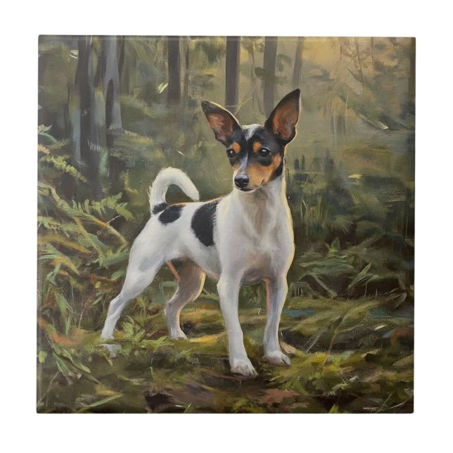Terrier Raposa Brinquedo (Frente)