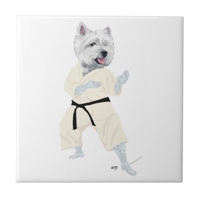 Terrier West Highland KARATE ! (Frente)