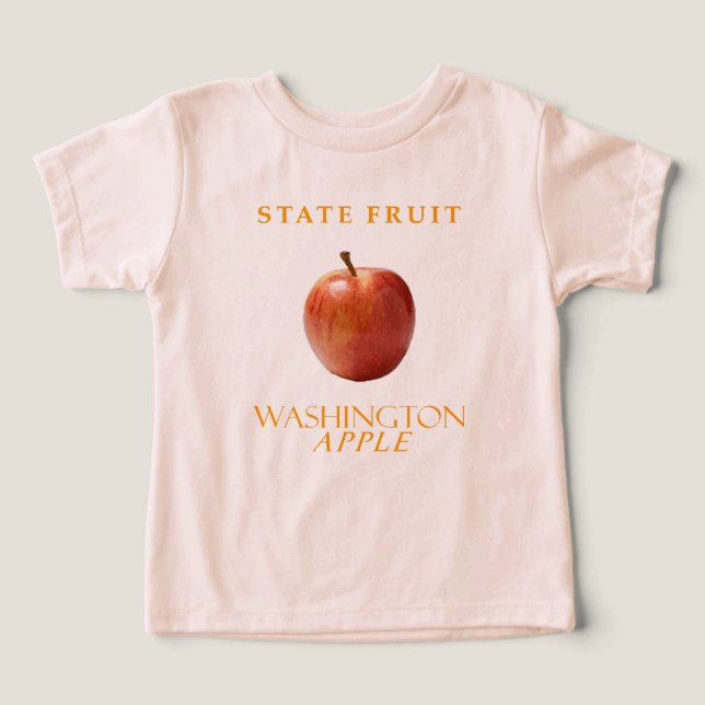 Território de Washington Fruta A Maçã (Design frontal)