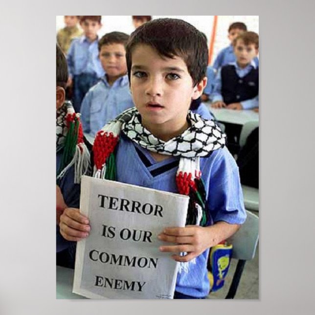 Terror Is our Common Enemy Poster (Frente)