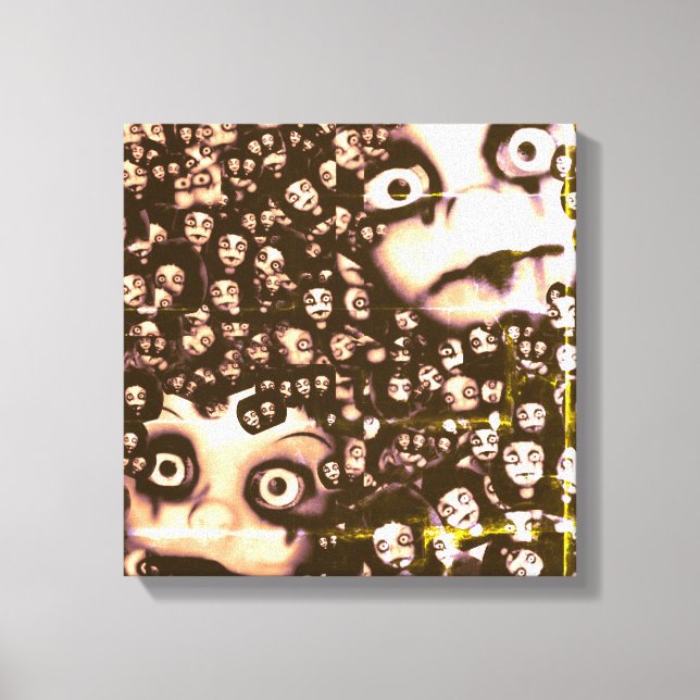 Terror twins,Haunted dolls picture canvas art (Frente)