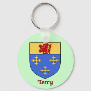 Terry Family Shield Chaveiro