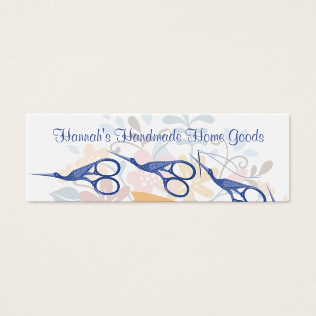 Tesoura de aves ornamentais costureira (Frente)