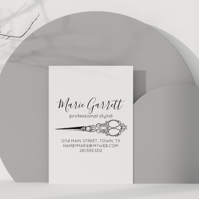 Tesoura Vintage Magnética Salon (Criador carregado)