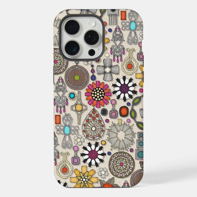 tesouros em linho boho jóias (Verso)
