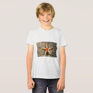 "Tesouros oceânicos: Camiseta Gráfica de Starfish"
