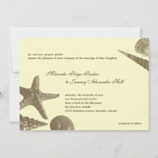 Tesouros Shoreline Convites de Casamento