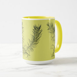 Tesouros textuais de verão em caneca - B