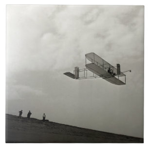 Teste de Voo de Planador Aviação Irmãos Wright