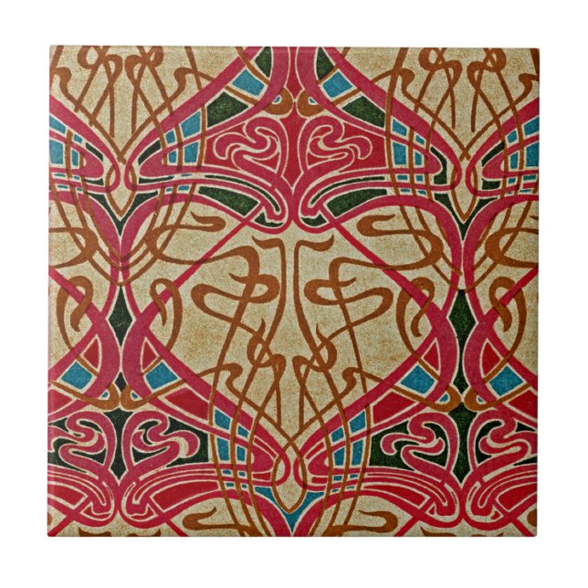 Teste padrão #9 de Nouveau da arte em Emporio (Frente)