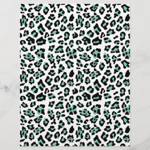 Teste padrão animal do impressão do leopardo pre