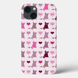 Teste padrão bonito das meninas do gatinho