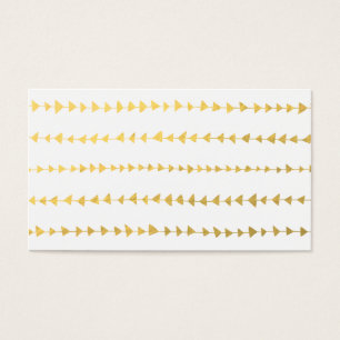 Teste padrão branco das setas da folha Dourado do