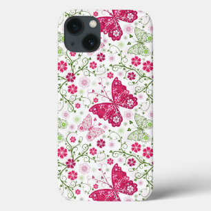 Teste padrão branco floral