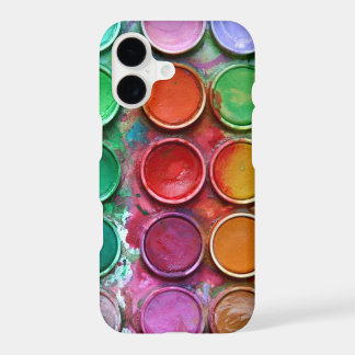 Teste padrão colorido da paleta da caixa de cor da