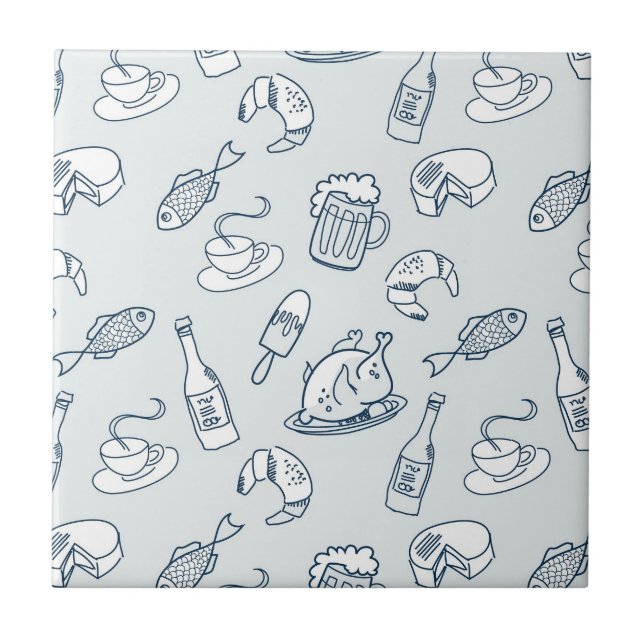 Teste padrão da comida (Frente)