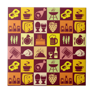 Teste padrão da comida