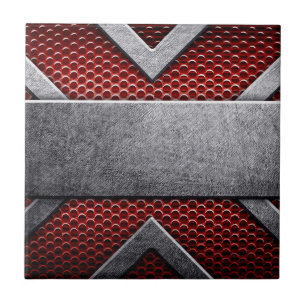 Teste padrão da placa de metal
