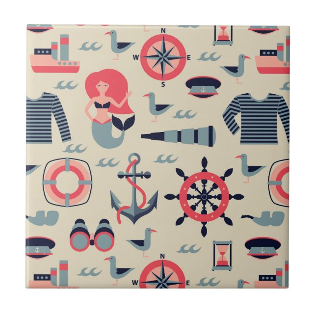 Teste padrão da vida marinha (Frente)