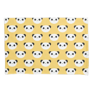 Teste padrão de cora bonito da cara da panda de