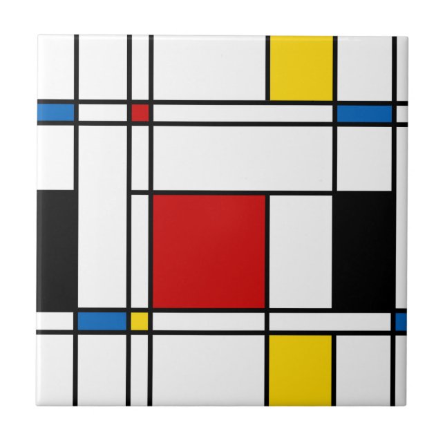 Teste padrão de de Stijl (Frente)