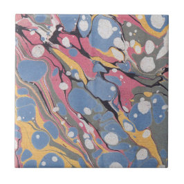 Teste padrão de mármore italiano azul