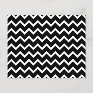 Teste padrão de ziguezague preto e branco