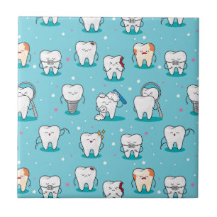 Teste padrão dental bonito