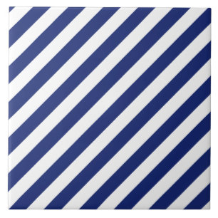 Teste padrão diagonal do azul marinho e o branco